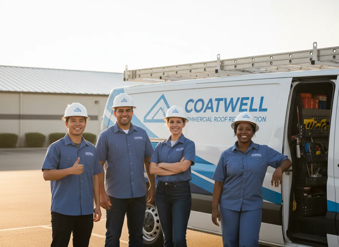 Commercial roof coating company in Cold Spring, MN